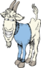 Goat In A Sweater Clip Art